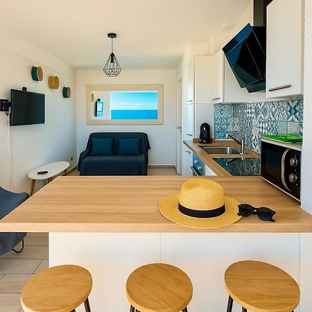 "Plage" Splendide Vue Mer Depuis La Chambre Et Le Salon Cuisine, 20M De La Plage! 卡内 外观 照片