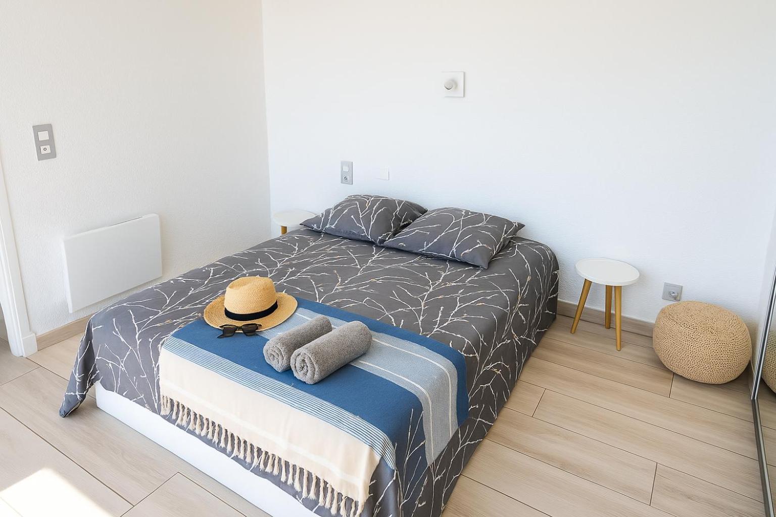 "Plage" Splendide Vue Mer Depuis La Chambre Et Le Salon Cuisine, 20M De La Plage! 卡内 外观 照片